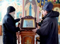 Сгоревшая икона святого Александра Невского возрождена хабаровским иконописцем