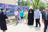 Правящий архиерей посетил торжества в честь 80-летнего юбилея Госавтоинспекции