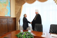 В Хабаровске состоялась первая встреча Главы Приамурской митрополии и губернатора края