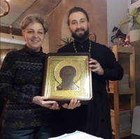 Столетняя икона Николая Чудотворца появилась в Никольском храме