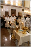 Великое водосвятие в праздник Крещения Господня. Хабаровский Спасо-Преображенский кафедральный собор (19 января 2009 года)