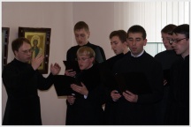 Открытие выставки,  посвященной  православной рукописной и печатной книге (21 мая 2010 года)