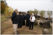 Посещение архиепископом Бориспольским Антонием исторического селения Сикачи-Алян и Свято-Троицкого прихода п. Троицкое (4 октября 2010 года)