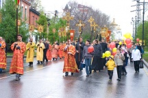 Крестный ход, посвященный открытию Дней славянской письменности  и культуры в Хабаровске (22 мая 2011 г.)