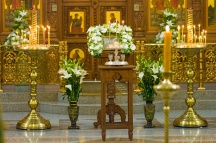 Всенощное бдение В Свято-Елизаветинском храме г.Хабаровска в день Святой Троицы. 11 июня 2011г