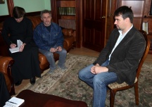 Встреча архиепископа Игнатия и сотрудника Синодального информационного отдела Д.А.Маханько с православными блоггерами Хабаровска.