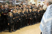 В кадетской школе №1 имени Ф.Ф.Ушакова г.Хабаровска состоялся молебен