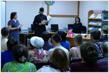 Встреча в Хабаровской библиотеке для слепых (7 июня 2010 года)