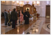 Посещение Хабаровской духовной семинарии Великой Княгиней М.В. Романовой (14 августа 2007 г)