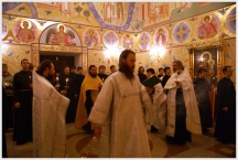 Панихида по почившему Святейшему Патриарху Алексию в храме Хабаровской духовной семинарии ( 5 декабря 2008 года )