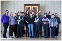 Экскурсия в Хабаровской семинарии учеников общеобразовательной школы им. А.В.Суворова посёлка Новостройка ( 26 марта 2009 года )
