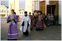 Великая Пятница. Спасо-Преображенский кафедральный собор г. Хабаровска (17 апреля 2009 года)
