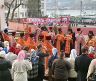 Панихида по павшим воинам во Владивостоке (9 мая 2007 года)