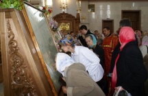 Икона пресвятой Богородицы «Призри на смирение» в Хабаровске (12 мая 2007 года)