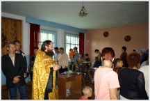 Памятный сплав. Село Софийское. Таинство Крещения (20 июня 2008 года)